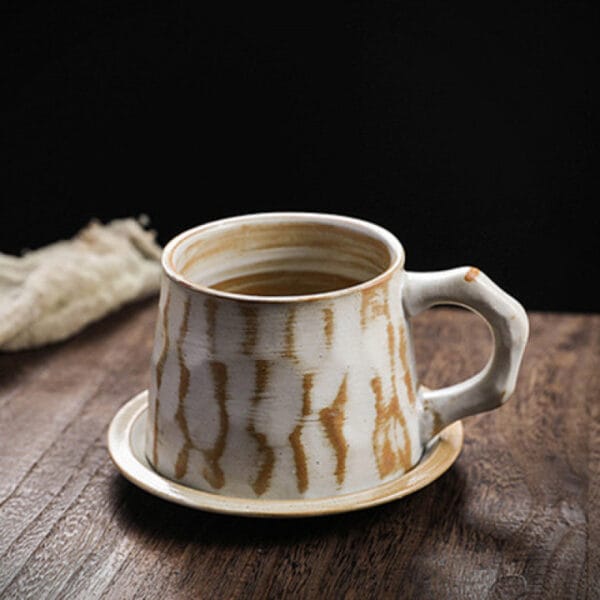 Japanese Ceramic Coffee Set - Image 8