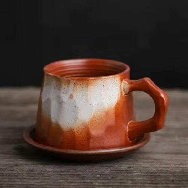 Japanese Ceramic Coffee Set - Image 2