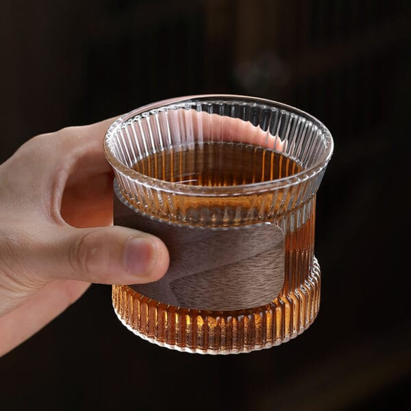Hammered Glass Teacup - Image 2