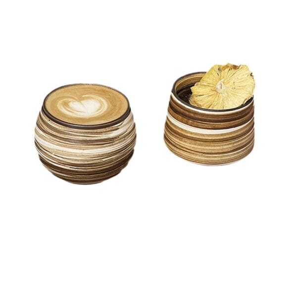 Rustic Latte Art Cup - Image 2