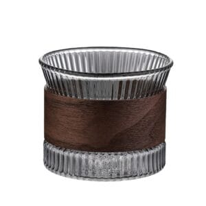 Hammered Glass Teacup