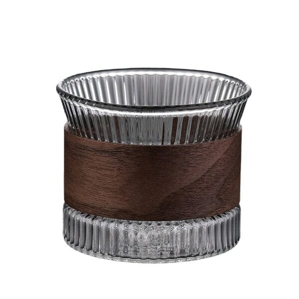 Hammered Glass Teacup
