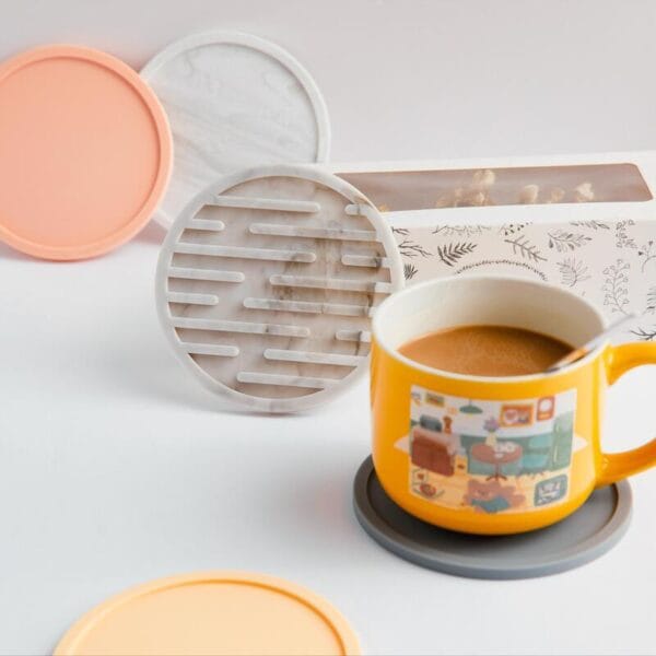 marble-silicone-coaster